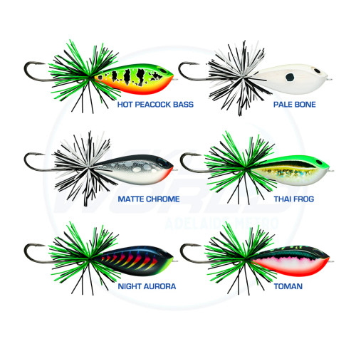 Rapala Skitter Frog BX Colour Chart