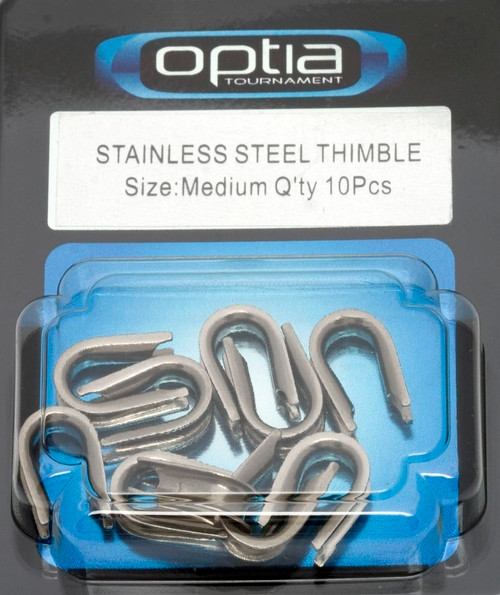 Optia Stainless Steel Thimble - 50-Pack