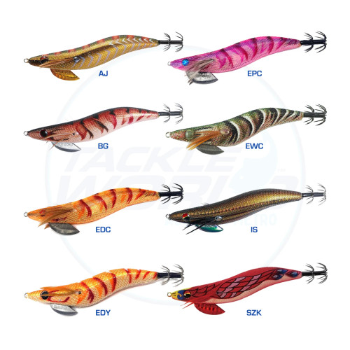 Harimitsu Sumizoku Squid Jig 4.0 Colour Chart