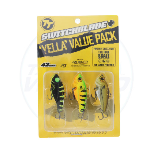 TT Lures Switchblade+ Yella Value Pack