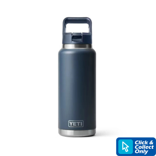 YETI Rambler Bottle 36 oz With Straw Cap Front