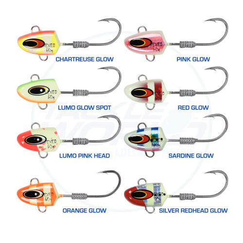 Vexed Dhu Head Jig Head Colour Chart