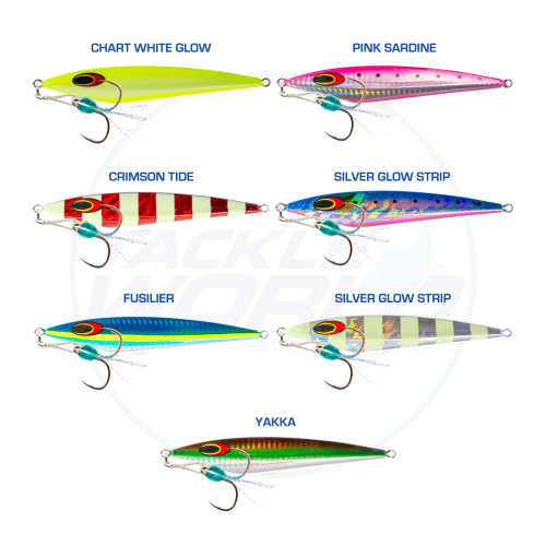 Nomad Ridgeback Micro Jig Colour Chart