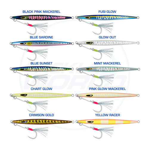 Nomad Streaker Jig Colour Chrt