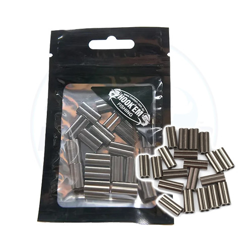 Hook'em Double Copper Sleeve Crimps