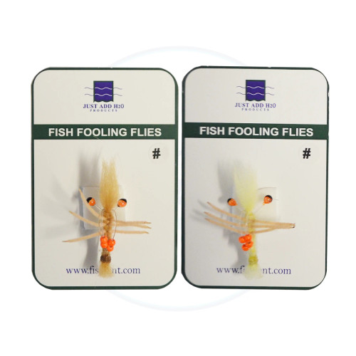 H2O James Sand Prawn Fly Colour Chart