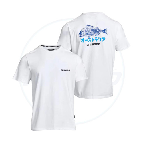 Shimano Gyotaku T-Shirt Front/Back