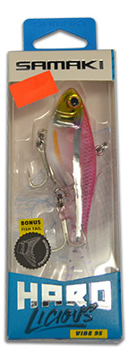 Samaki Hardlicious Hard Vibe Lure 75mm - Tackle World Adelaide Metro