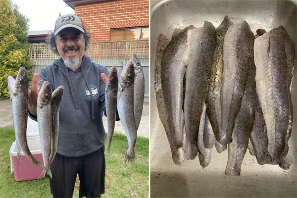 Team Member Steve & Whiting Catch