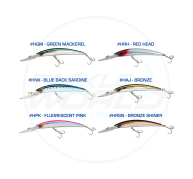 Yo-Zuri F1161-TGLM Pins Minnow Leurre flottant de plongeur, verre Minnow