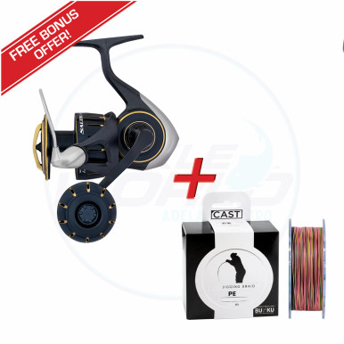 Daiwa 23 Saltiga 4000-XH Spinning Reel - Tackle World Adelaide Metro