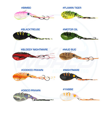 TT Lures Switchprawn+ Metal Blade Fishing Lure 50mm - Tackle World