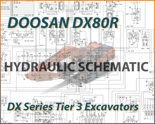 DOOSAN-DX80R-HYDRAULIC-SCHEMATIC-DIAGRAM-INSTANT-DOWNLOAD
