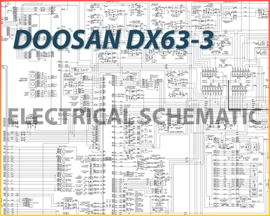 ELECTRICAL CIRCUIT DIAGRAM - DOOSAN DX63-3 SCHEMATIC