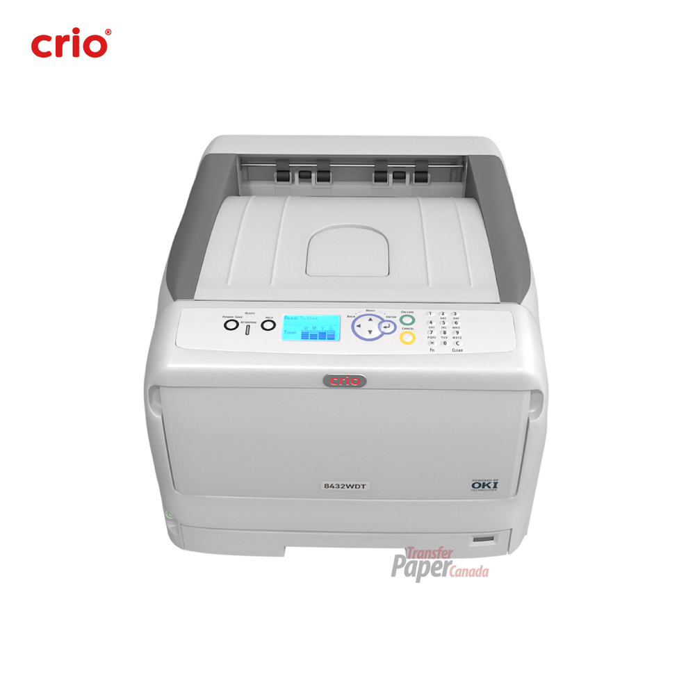 Crio 8432WDT White Toner Digital Transfer Printer,FORMERLY KNOWN AS