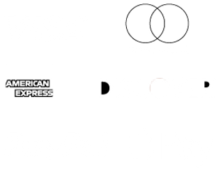 We Accept All Major Credit Cards