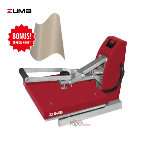 ZUMA - Digital Clamshell Heat Press (15