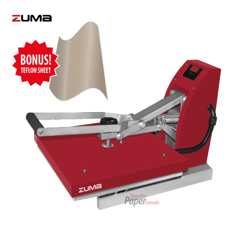 ZUMA - Digital Clamshell Heat Press (16