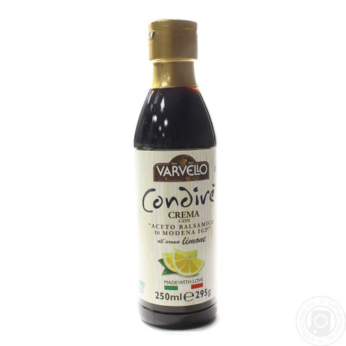Cream With Aceto Balsamico di Modena IGP Lemon Flavored Condire