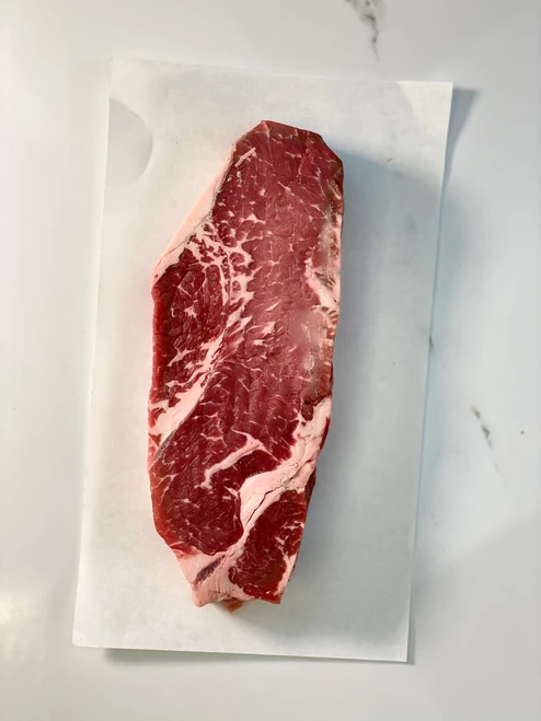 BONELESS STRIP VEIN STEAK AB ANGUS