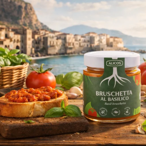 BRUSCHETTA AL BASILICO