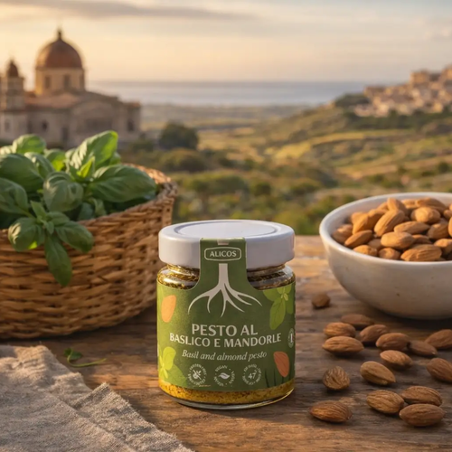 PESTO AL BASILICO E MANDORLE