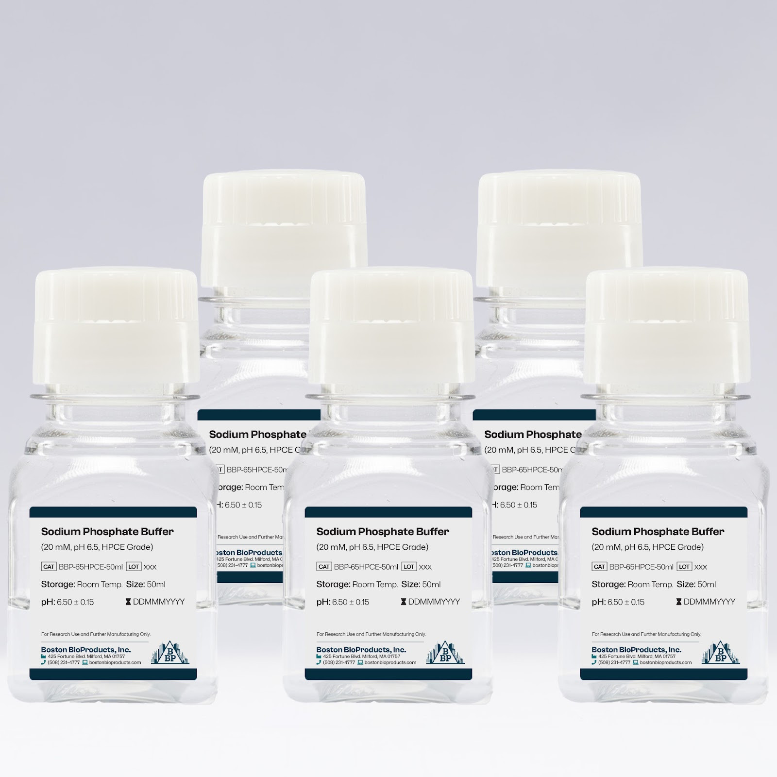 Sodium Phosphate Buffer (20 mM, pH 6.5, HPCE Grade)