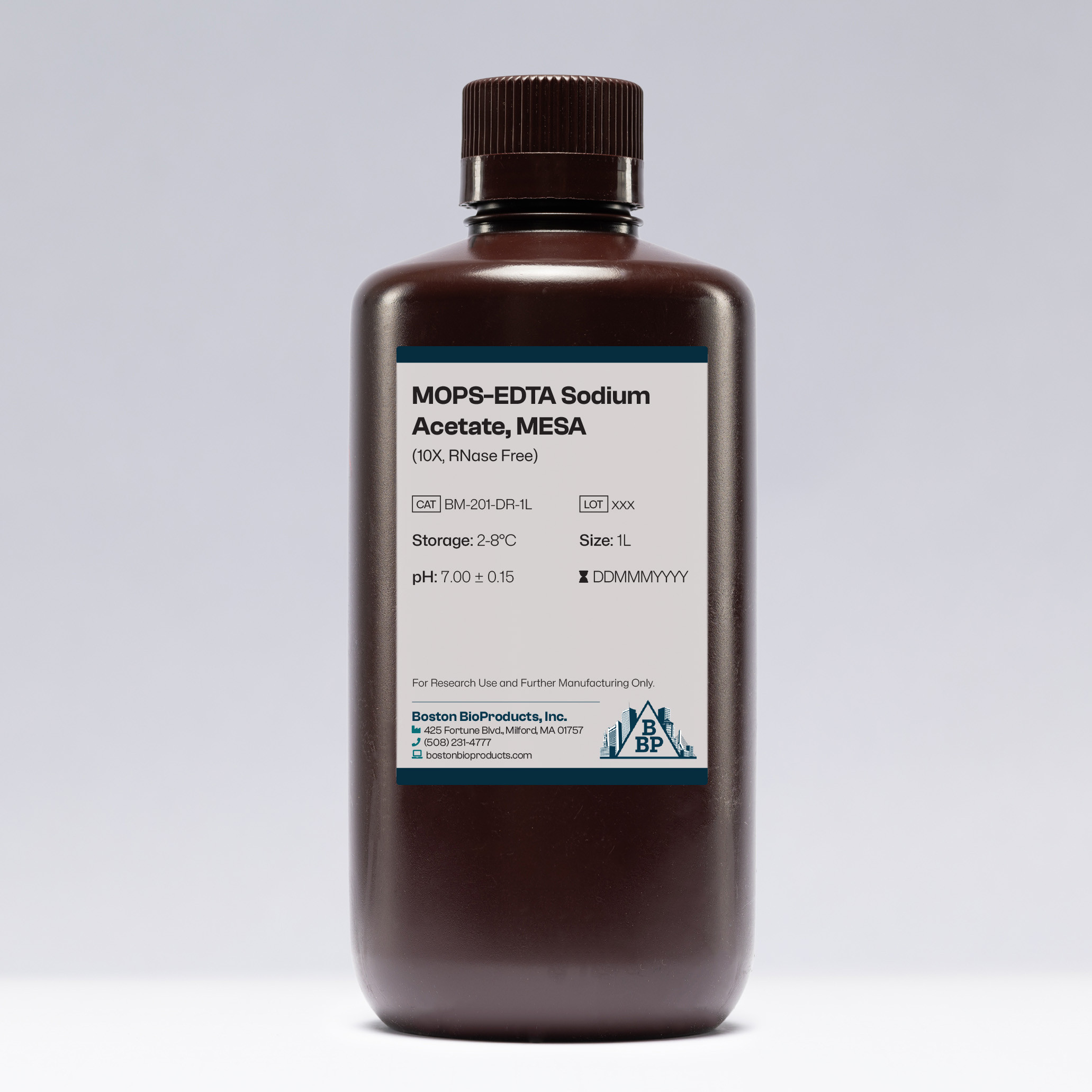 MOPS-EDTA Sodium Acetate, MESA (10X, RNase Free)