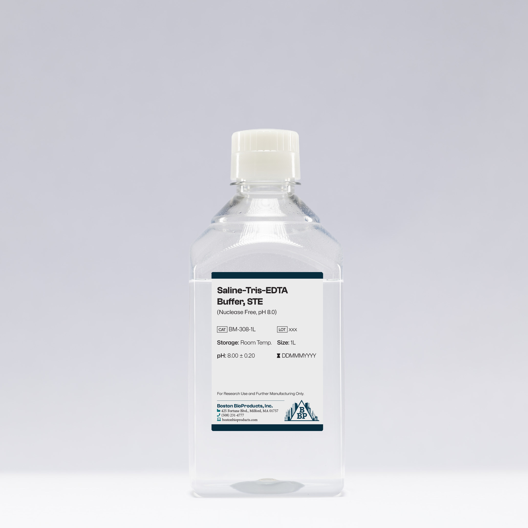 Saline-Tris-EDTA Buffer, STE (Nuclease Free, pH 8.0)