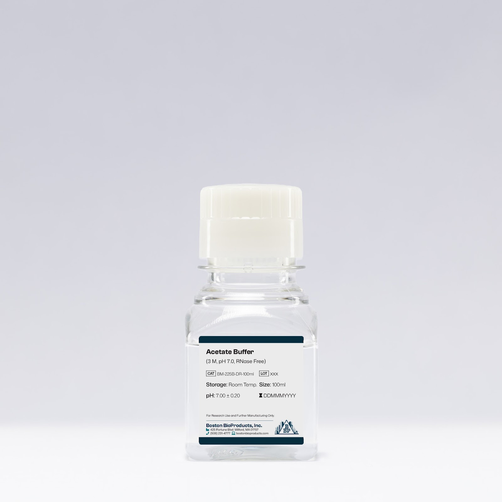 Acetate Buffer (3 M, pH 7.0, RNase Free)