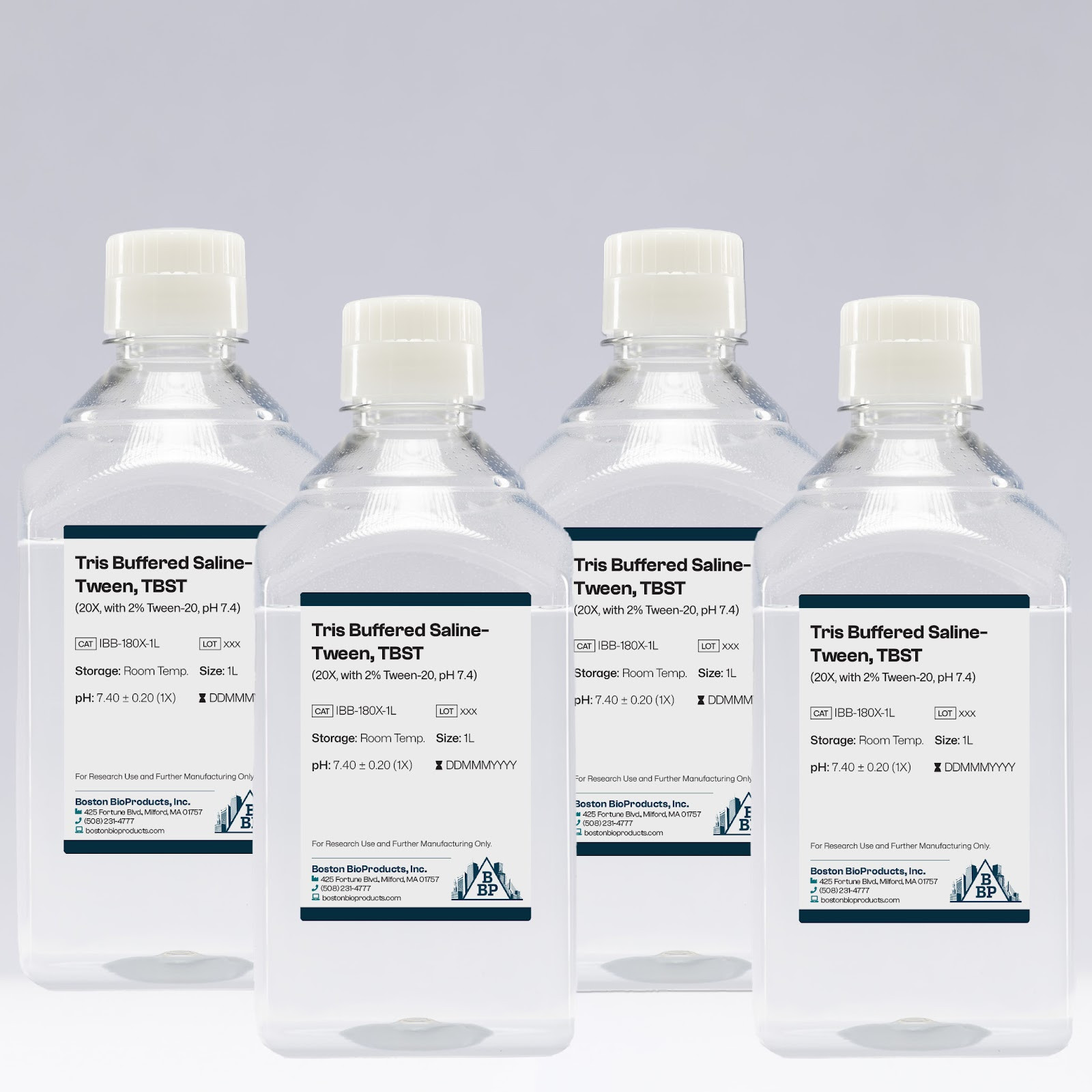 Tris Buffered Saline-Tween, TBST (20X, with 2% Tween-20, pH 7.4) - image 2