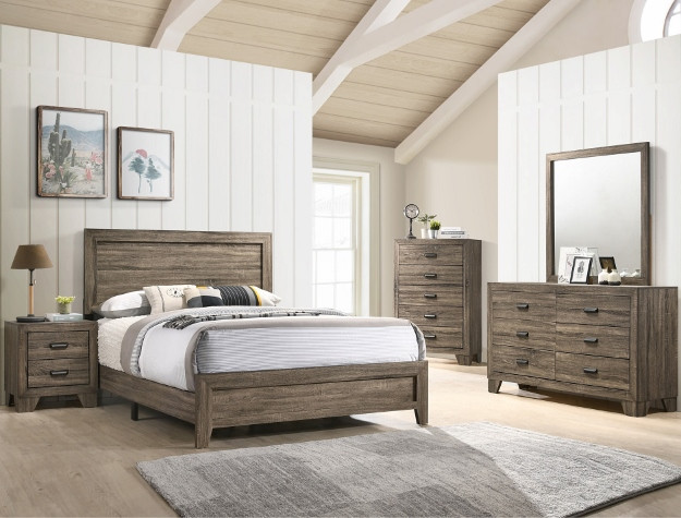 Millie Gray Complete Bedroom Set