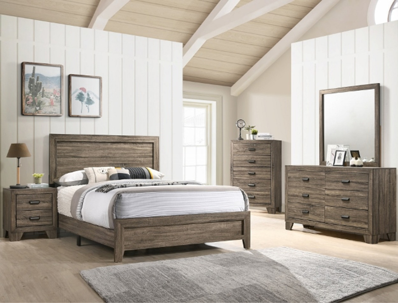 Millie Gray Complete Bedroom Set - Thumbnail 2