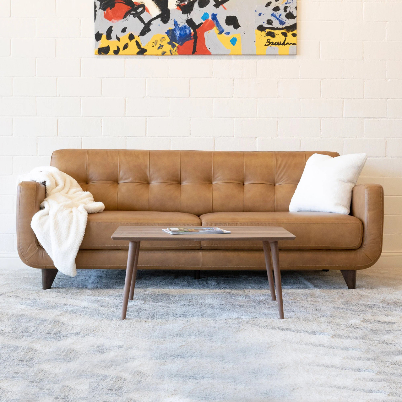 Kassa Mall Home Furniture Cassie Sofa - Thumbnail 4
