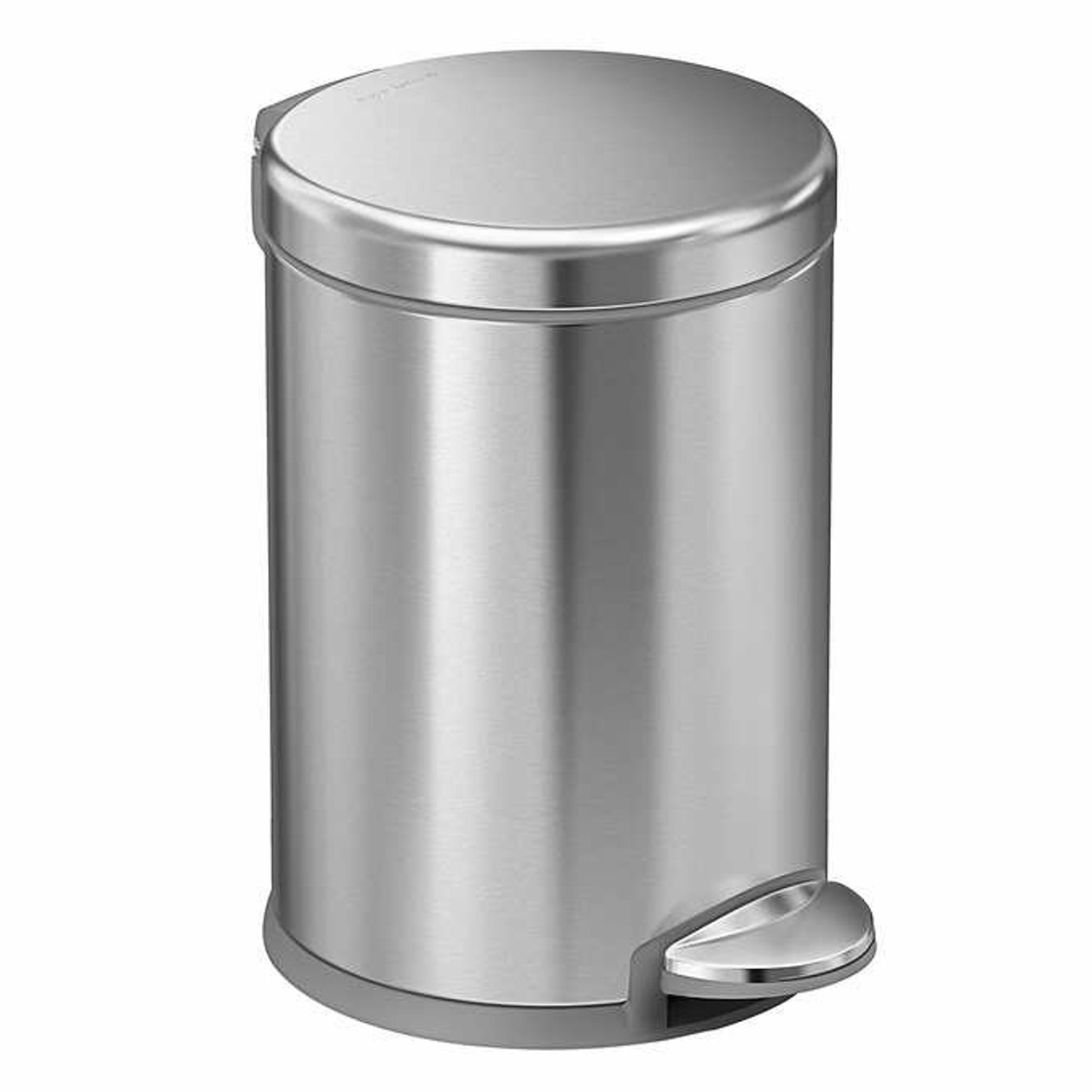 45L semi-round step can with liner rim - simplehuman