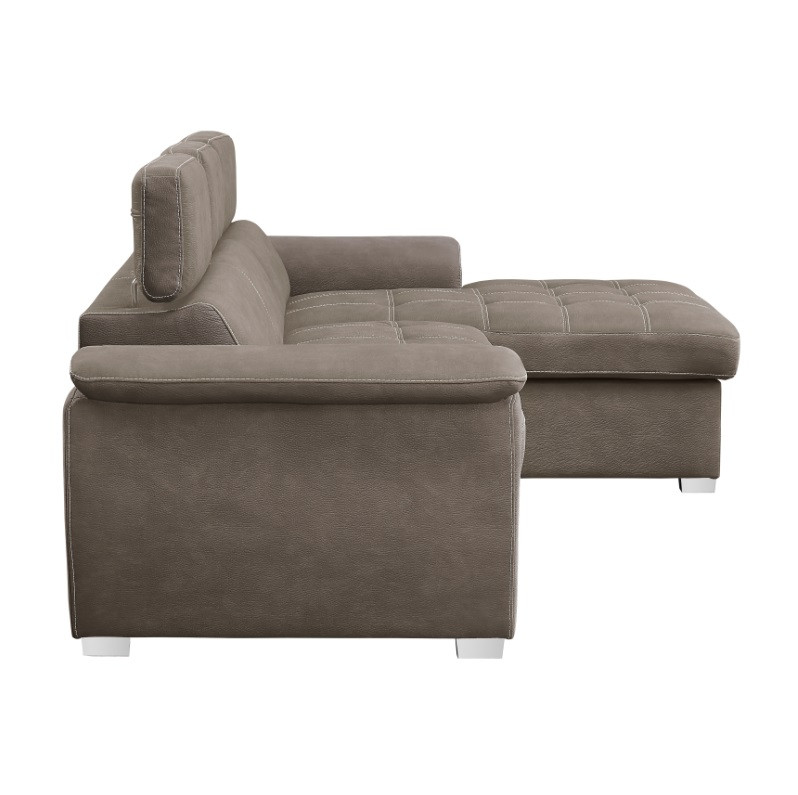 Ferriday Gray Sleeper Sectional