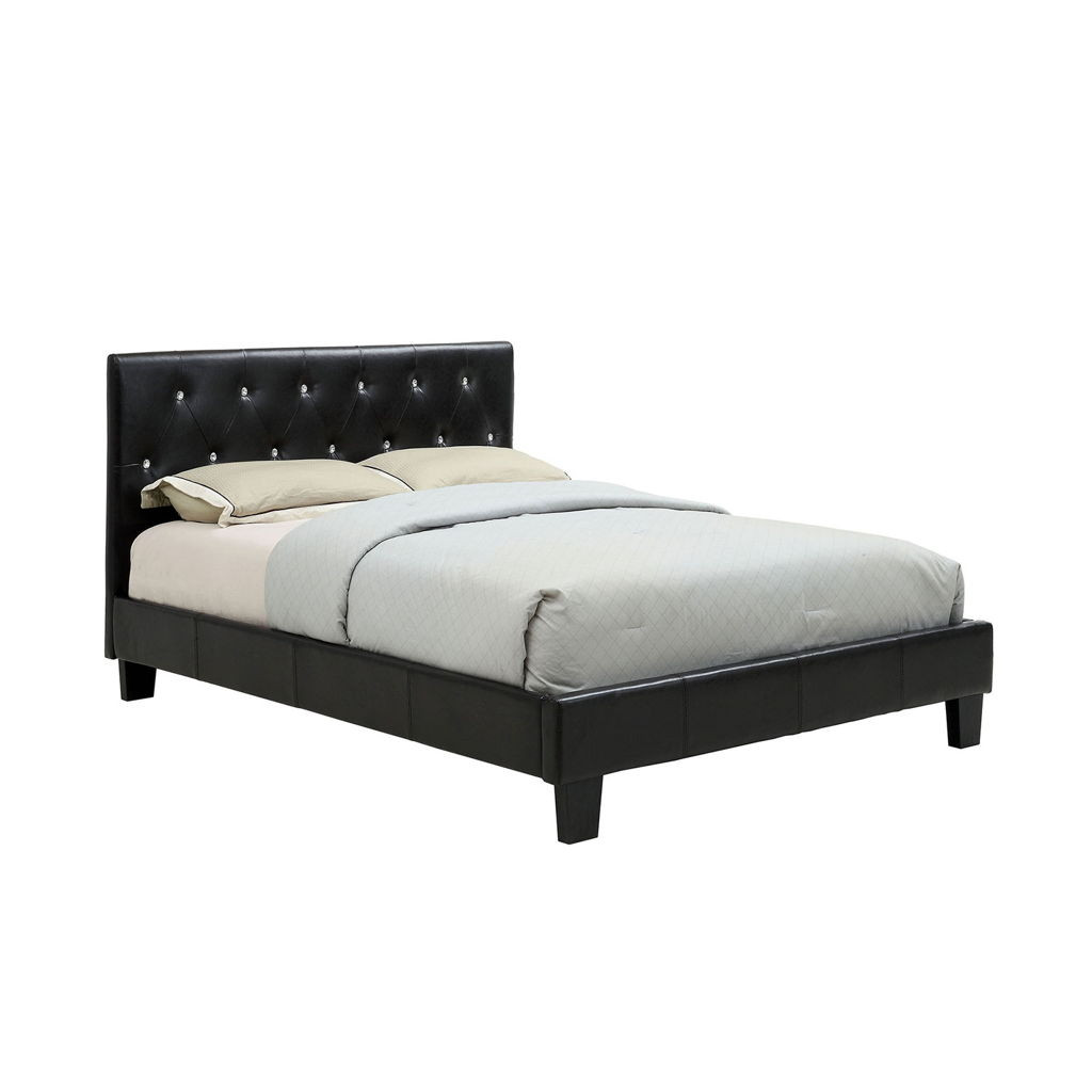 Velen Queen Bed Black Kassa Mall Home Furniture & Mattress Store