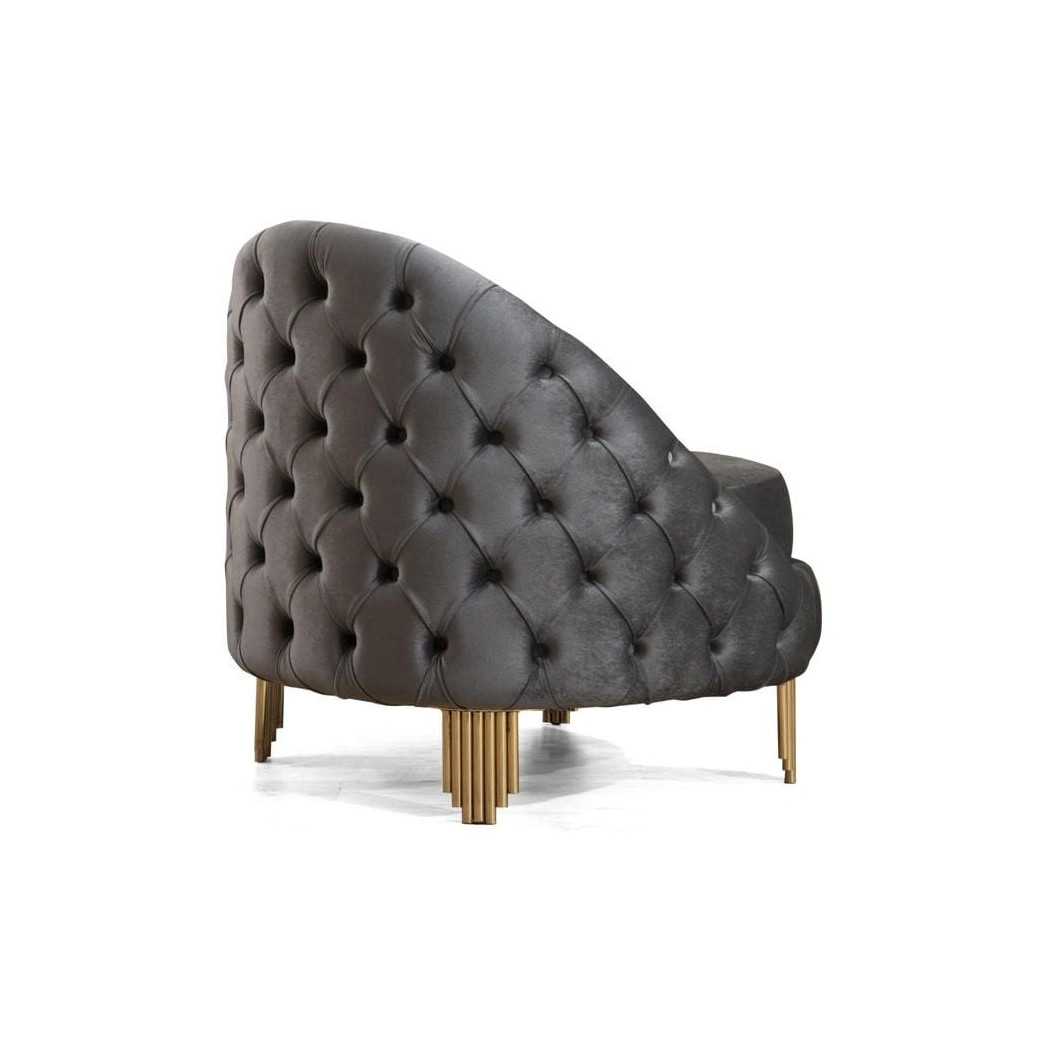 Vanessa Tufted Velvet Accent Chair