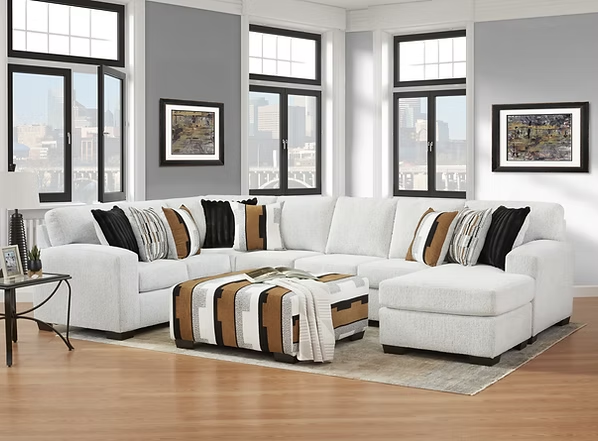 Shay Arctic Beige Sectional
