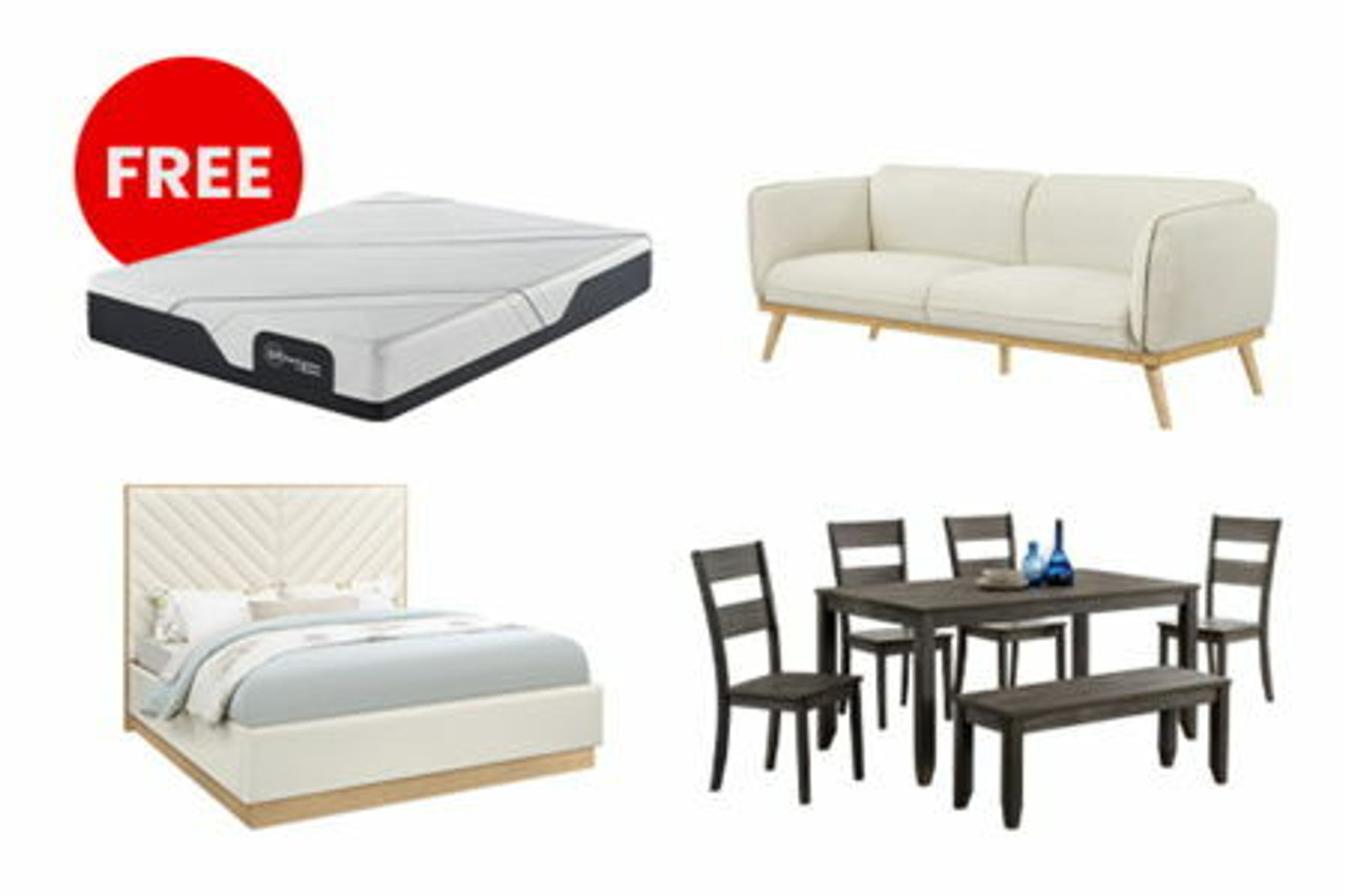 Free Mattress 3 Room Packages