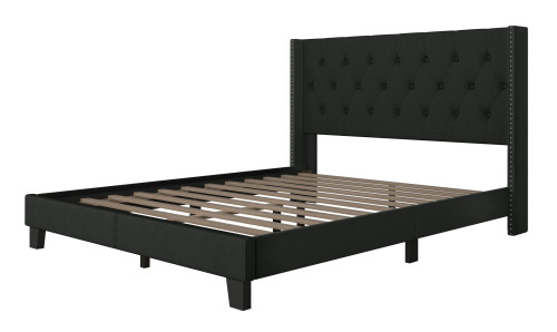 Ari Platform Bed in Linen