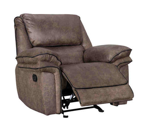 Victoria 3PC Reclining Set in Thick Fabric HH-Victoria-Reclining-Set-Brown