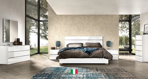 Luna Bedroom Set in White NEI-Luna by New Era Innovations