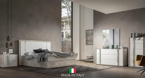 Treviso Bedroom Set in White NEI- Treviso by New Era Innovations