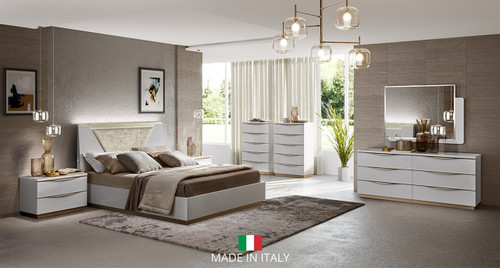 Kharma UPH Bedroom Set in Cream NEI-Kharma-UPH by New Era Innovations