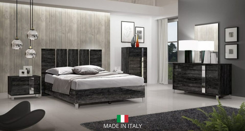 Emma Bedroom Set in Charcoal NEI-Emma by New Era Innovations