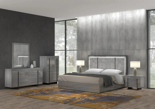 Blade Bedroom Set in Gray NEI-Blade by New Era Innovations