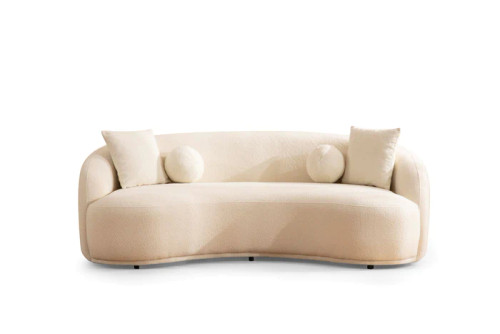 Bonita Ivory Boucle Sofa NVF-BONITA-IVORY-S