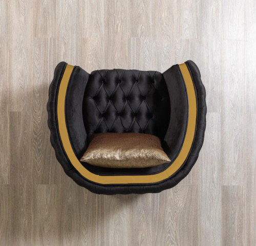 Fanci Sofa and Loveseat in Velvet