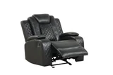 Luz 3PC Reclining Set in Polyester